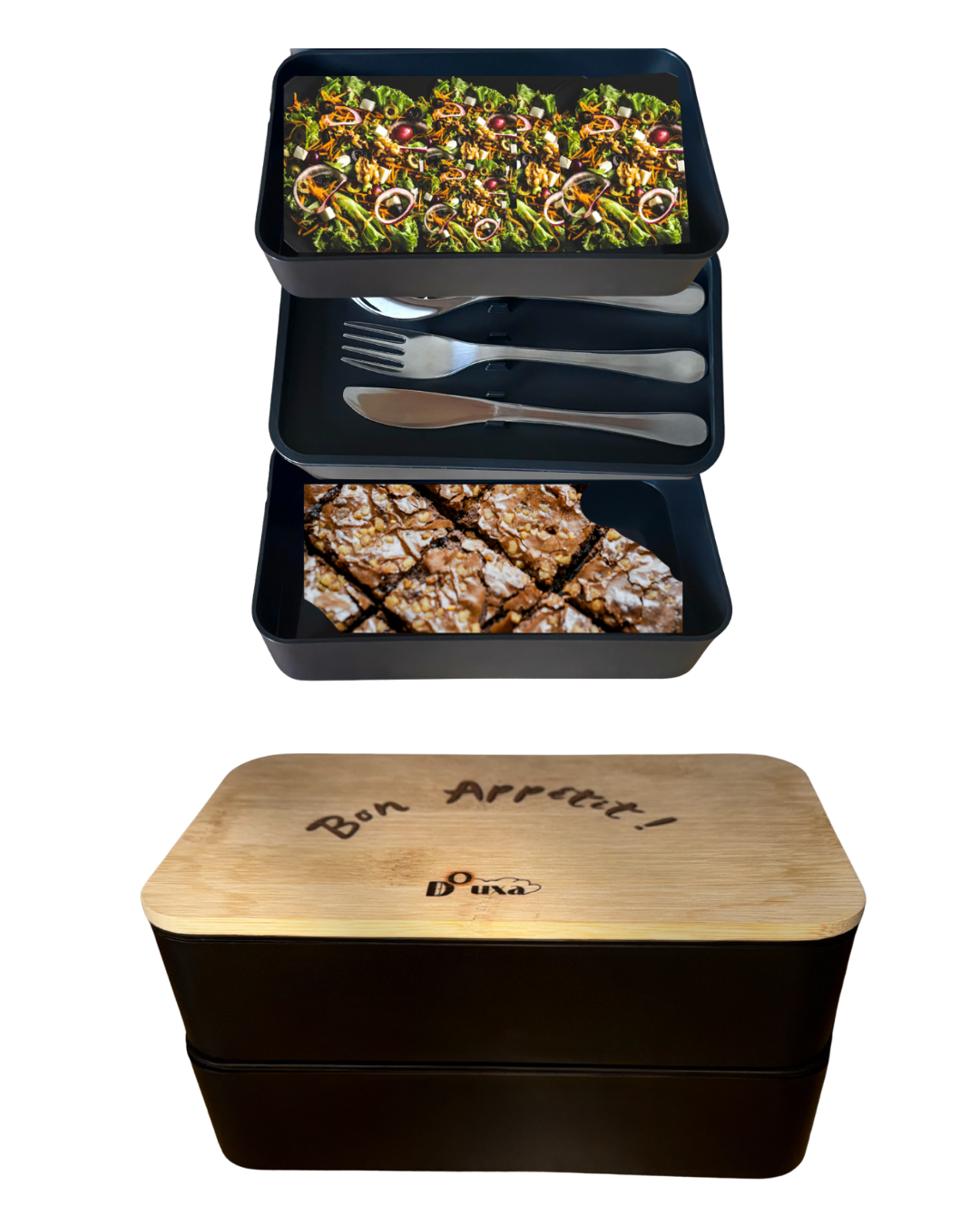 lunchbox organisée | couverts| isotherme