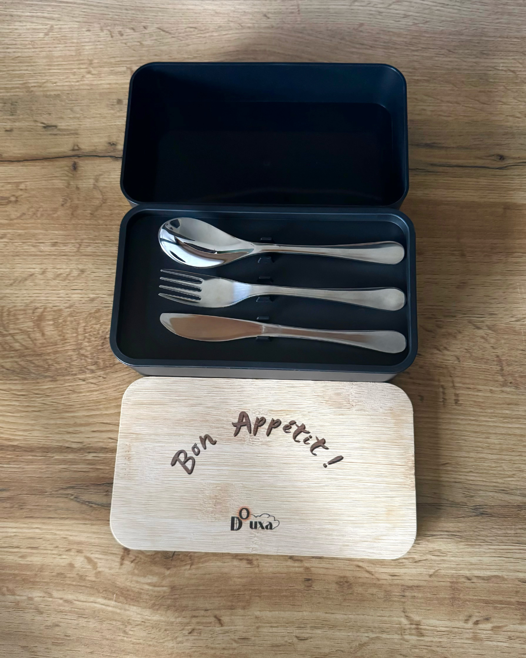 lunchbox organisée | couverts| isotherme
